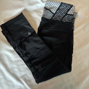 Lululemon Black and Gray Leggings